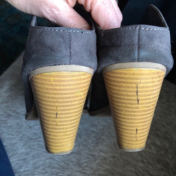 Dolce Vita open heel closed toe mule dark grey size 7 - Picture 5 of 8